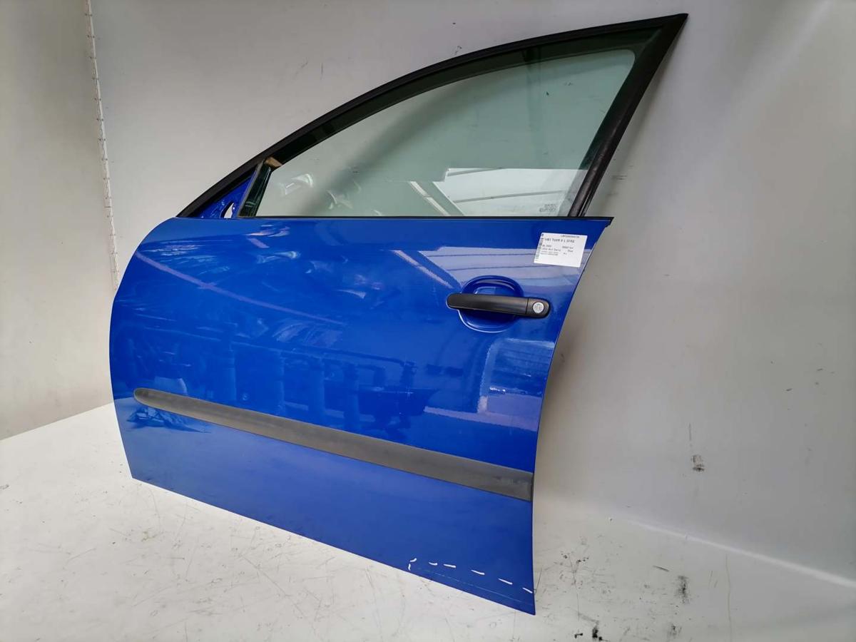 Seat Ibiza 6L original Tür vorn links LS5G Azul Swing Blue 5-Türer Bj.2003